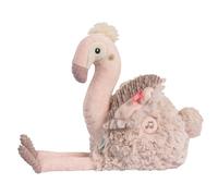 Fehn Ayuda para dormir Flamenco - Peluche, sonido y sensor de llanto | Caja de música con módulo de sonido extraíble para bebés y niños desde el nacimiento