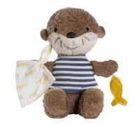 Fehn Peluche de nutria Bean Bag Theo - Peluche y ayuda para dormir a los bebés