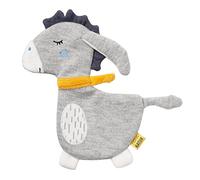 Fehn burro crujiente NATUR - animal de actividad crujiente de algodón de cultivo ecológico para agarrar, jugar y hacer ruido - para bebés y niños pequeños a partir de 0 meses