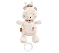 Fehn caja de música oso - Peluche y Ayuda para Dormir: Caja con cuerda y suave melodía Canción de cuna de Mozart, reconforta en cualquier situación - para bebés y niños pequeños desde 0 meses
