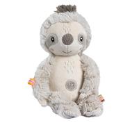 Fehn Einschlafhilfe Faultier - Baby Einschlafhilfe mit Soundmodul: Faultier Kuscheltier mit entnehmbaren elektronischem Soundmodul mit Cry-Sensor, Spieluhr für Babys und Kleinkinder ab 0+ Monaten