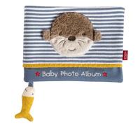 Fehn Fotoalbum Otter - Entdecken, Forschen, Fühlen: Mit dem Stoff-Fotoalbum spielerisch Gesichter merken und Namen lernen, für Babys und Kleinkinder ab 0+ Monaten