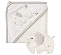 Fehn- Juego de baño de elefante Fehnnatur, Multicolor (00056396)