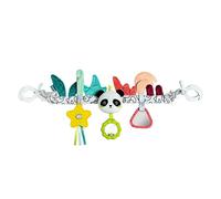 Fehn Kinderwagenkette Panda - Baby Mobile Kette mit Figuren - zum Aufhängen an Kinderwagen, Babyschale, Kinderbett, Spielbogen - für Babys & Kleinkinder