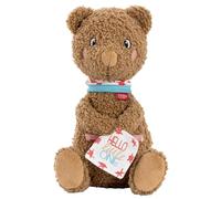 Fehn Kuscheltier Bär "Hello little One" - Spielkamerad, Beschützer und Stofftier - Plüschtier als Baby Einschlafhilfe - Kuscheltier als Geschenk für Babys - schönes Extra zur Geburt oder Taufe