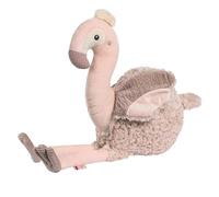 Fehn Kuscheltier Flamingo XL - Spielgefährte, Beschützer & Kuschelfreund: Großes Stofftier Zum Greifen, Fühlen und Knuddeln, für Babys und Kleinkinder AB 0+ Monaten