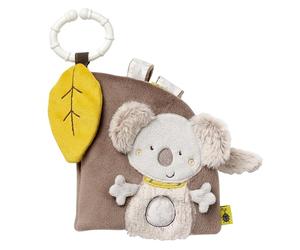Fehn libro de tela Australia - Libro táctil de tela con motivos de animales - Juguetes para colgar en el cochecito y la silla de bebé - Para bebés y niños a partir de 0 meses