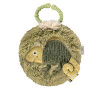 Fehn Libro de tela camaleón. Libro sensorial con motivos de la naturaleza: 6 páginas con materiales y funciones sorprendentes para explorar, agarrar y asombrarse, compañero óptimo para casa y de paseo