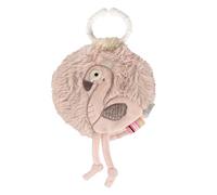 Fehn Libro de tela flamenco. Libro sensorial con motivos de la naturaleza: 6 páginas con materiales y funciones sorprendentes para explorar, agarrar y asombrarse, compañero óptimo para casa y de paseo