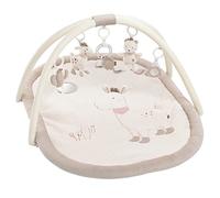 Fehn manta de actividades 3D arco de juegos Perú - Manta de juego para bebés con 5 juguetes extraíbles para agarrar - para bebés y niños a partir de 0 meses - como regalo por el nacimiento