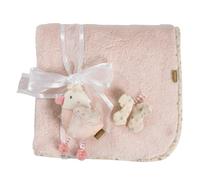 fehn® Manta de peluche pájaro