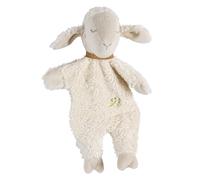 Fehn marioneta de Mano Oveja Natur, Compañero de Juegos, Ayuda para Dormir, marioneta de Mano y Peluche con algodón procedente de la Agricultura ecológica certificada (kbA), a Partir de 0 Meses