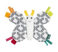Fehn Knister-Schmetterling - Activity-Rascheltier zum Greifen, Lauschen, Spielen & Geräusche erzeugen - fördert Babys Sinne & Motorik - idealer Begleiter für Babys und Kleinkinder ab Geburt