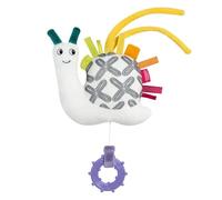 Fehn mini caja de música caracol - Peluche y Ayuda para Dormir: Caja con cuerda y suave melodía Canción de cuna de Schubert, reconforta en cualquier situación - para bebés desde 0 meses