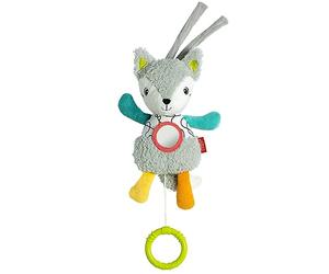 Fehn mini caja de música zorro - Peluche y Ayuda para Dormir: Caja con cuerda y suave melodía Sabes cuántas estrellas hay, reconforta en cualquier situación - para bebés y niños pequeños desde 0 meses