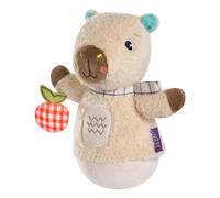 Fehn Mini capibara de pie Clara - Divertido juguete para desarrollar la motricidad fina de los bebés