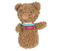Fehn Mini-Rassel Bär - Greifling zum Rasseln, Fühlen, Spielen mit kuschelweichem Stoff-Tier - Motorikspielzeug als treuer Begleiter für Babys und Kleinkinder ab 0+ Monaten