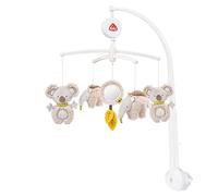 Fehn Música móvil Australia - Mobile a carica con melodia Canción de cuna de Brahms y figuras para tranquilizar y entretener - con fijación a la cama para bebés de 0 a 5 meses