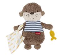 Fehn nutria crepitante, Animal que susurra para agarrar, escuchar, jugar y hacer ruidos, estimula los sentidos y la motricidad, para bebés y niños pequeños desde el nacimiento