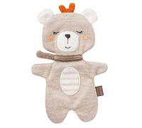 Fehn osito crujiente NATUR - animal de actividad crujiente de algodón de cultivo ecológico para agarrar, jugar y hacer ruido - para bebés y niños pequeños a partir de 0 meses