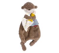 Fehn paño de Peluche Nutria, Compañero de Juegos, Ayuda para Dormir y Peluche con Cabeza de Nutria para agarrar, Sentir, abrazar y adorar, Peluche para bebés y niños pequeños a Partir de 0 Meses