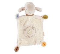 Fehn paño de Peluche Oveja Dream Big, con algodón orgánico ecológico, con Eslogan Bordado Personalizado para bebés y niños pequeños a Partir de 0 Meses