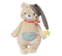 Fehn Peluche de oso Bruno, Suave osito para recién nacidos que les ayuda a conciliar el sueño, agarrar, sentir y abrazar, adecuado bebés niños pequeños partir 0 meses