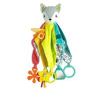 Fehn peluche zorro, peluche para recién nacidos, ayuda al sueño para abrazar y agarrar, peluche marioneta de mano, peluche para dormir para bebés y niños de 0+ meses