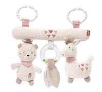 Fehn Perú 058031 - Trapecio de actividades, juguete colgante para bebés y niños pequeños a partir de 0 meses, promueve el sentido del tacto y la motricidad fina, tamaño: 22 cm