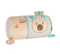 Fehn Rodillo para gatear Capybara - Ayuda para gatear con diseño de capibara con funciones de juego - Juguete para bebé promueve la motricidad, la coordinación y los sentidos - Juguete para gatear