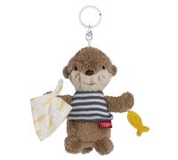 Fehn Schlüsselanhänger Otter - Niedlicher Begleiter und Glücksbringer: Weicher Schlüsselanhänger Baby aus Stoff, ein süßes Accessoire für Schlüsselbund oder Tasche - optimal als kleines Geschenk