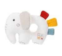 Fehn- Sonajero con forma de elefante, color natural, Multicolor, 1 Stück (1er Pack) (00056075)
