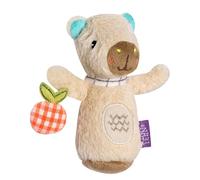 Fehn Sonajero Mini Capybara Clara - Juguete para la dentición, ideal para jugar y sentir
