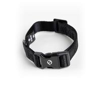 Fei & Eve Classic - Collar para perro, edición 2025, 900D, de nailon ajustable y resistente con hebilla de liberación rápida, elegante y cómodo para el uso diario, negro, talla S