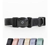 Fei & Eve MagEase - Collar para perro, nueva edición 2025, hebillas magnéticas patentadas, seguro para el pelo, nailon 210D de alta calidad, a prueba de fugas de 450 libras, ajuste ajustable, mediano