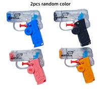 Fei Mini Pistola de Agua Plegable, Juguete de Salpicaduras Portátil con Rociador, Juego de Agua Compacto Fidget para Niños, Regalo Divertido para Interiores y Exteriores, Colores Aleatorios