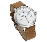 FEICE Reloj Automático Bauhaus para Hombre - Mecánico de Acero Inoxidable con Espejo Arqueado - Analógico de Moda Unisex FM202 Ø42mm