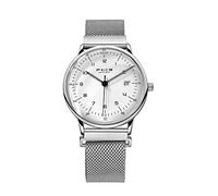 FEICE Reloj Automático Mecánico Bauhaus Reloj de Pulsera Automático con Correa de Acero Inoxidable para Hombre FM221Pro