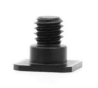 FEICHAO 1/4 hembra a 3/8 macho adaptador tornillo para portalámparas tornillo de conversión de zapatos calientes (negro)