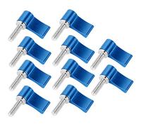 FEICHAO Mango CNC de una sola ala M5 x 17 Tornillos de llave ajustable compatibles con GoPro Action Camera Accesorios de fotografía (10 piezas)
