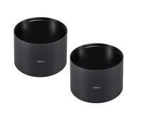 FEICHAO Parasol de lente de teleobjetivo de 105 mm de metal universal para cámara compatible con AD028 de 60-600/150-600 mm (105 mm, 2 piezas)