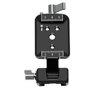 FEICHAO Placa de montaje de abrazadera de riel adaptador de expansión vertical de rosca de 1/4 3/8 compatible con RS 3/RS 3 Pro/RS 2 accesorio de monitor de cardán