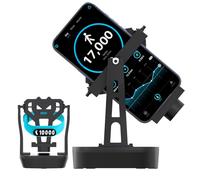 FEICHONGHO Dispositivo de oscilación recargable para teléfono con temporizador, velocidad ajustable, dos posiciones de oscilación, andador, obtiene automáticamente 3000-12000 pasos por hora, batería