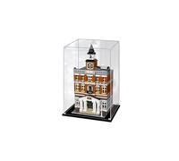 FEIFANBOYANG Caja expositora acrílica transparente a prueba de polvo 10224 Town Hall (11.8 x 11.8 x 21.6 pulgadas) para juguetes LEGO (modelos LEGO no incluidos)
