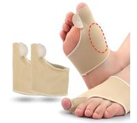 feifanshop 2 Hallux Valgus Separador de dedo del pie tamaño universal corrección vendaje alivio del dolor