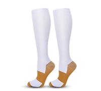 feifanshop Calcetines de compresión para Mujeres y Hombres 15-20 mmHg es el Mejor Graduado atlético Correr Volar Viajar Enfermeras