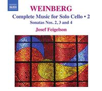 Feigelson,Josef - Weinberg : Musique pour violoncelle seul, vol. 2