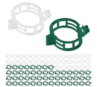 FEIHS 100 Piezas Pinzas de Vine, Clips de Vine Planta, Soporte Tomate Jardín Clips para Jardín, Enrejado, Soporte para Cordel, para Cultivos, Verduras, Tomates, Pepinos, Vid para Crecer Verticalmente