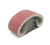 FEIHU Bandas de Lija 100x 610mm, cada3x40/80/120/180/320, Bandas de Lija de partículas mixtas, para lijadora de banda pulir metal,madera (15piezas)
