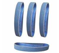 FEIHU Bandas de lijado de metal profesionales 40 x 760 mm.cada una con 2 granos (60, 80, 100, 120, 240, 320) para el afilado de bandas de tubos, pulido(12 piezas)